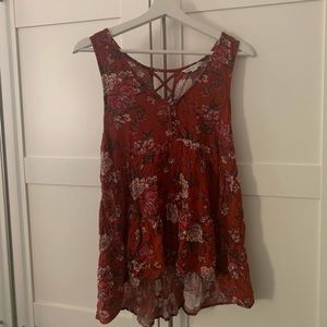 American Eagle Flowy Top NEVER BEEN WORN